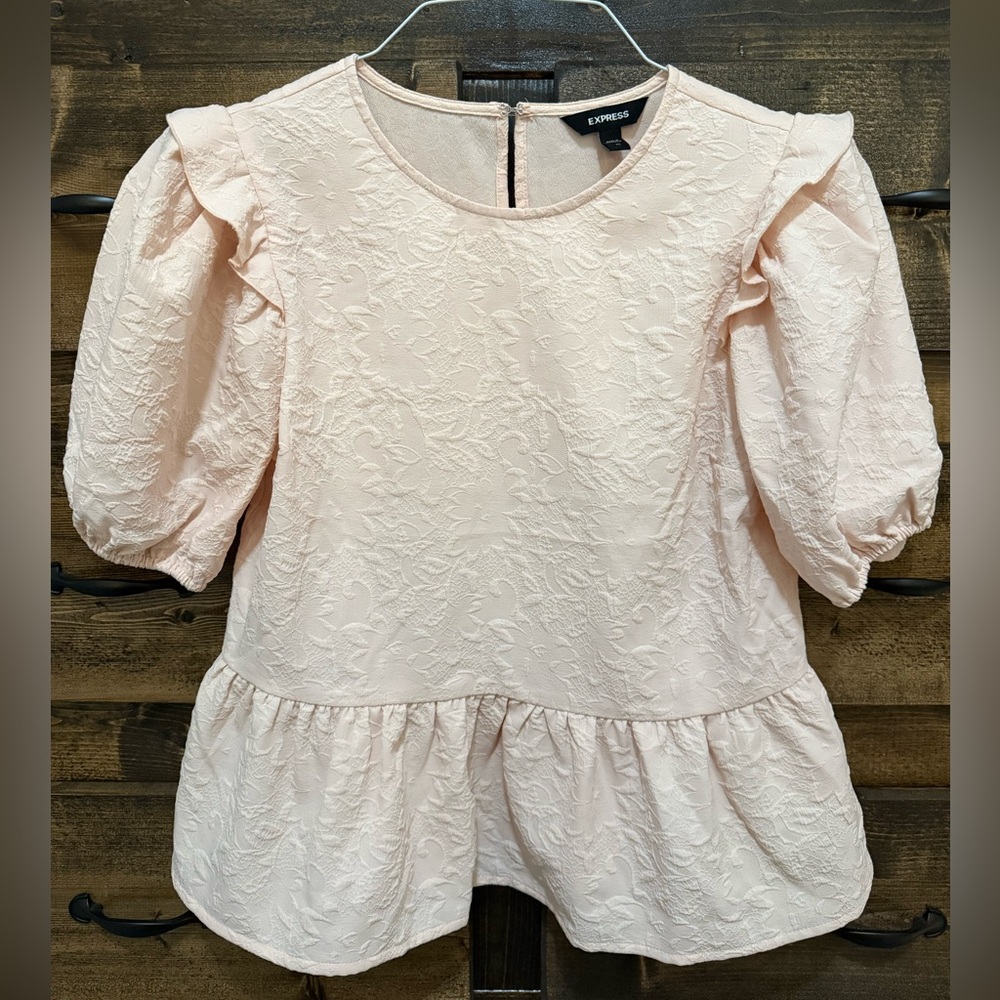 Light pink blouse